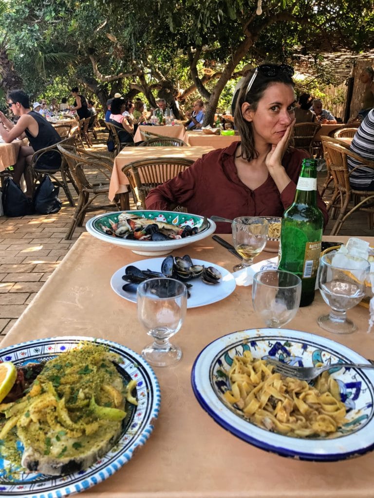 Lunch at Calamosche agritursimo