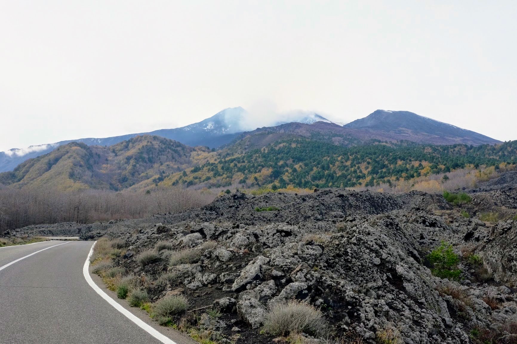 On the road to Etna