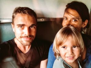 On the train from Malaysia to Thailand